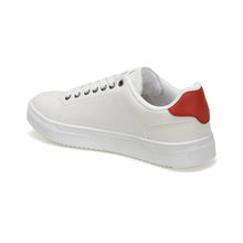 Load image into Gallery viewer, Women&#39;s White Red Sneakers