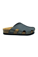 Load image into Gallery viewer, Unisex Anatomical Natural Footbed Stone Color Leather Slippers