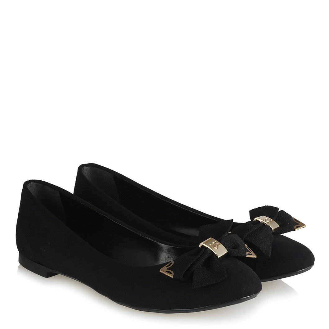 Women's Bow-tie Black Babette