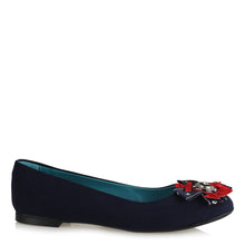Load image into Gallery viewer, Women&#39;s Navy Blue Babette